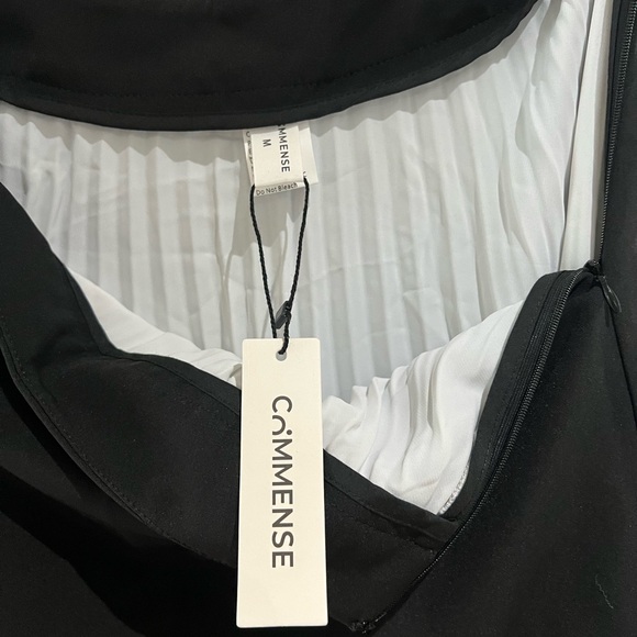 COMMENSE Color Block Ruffle Hem Madi Skirt - Picture 5 of 5